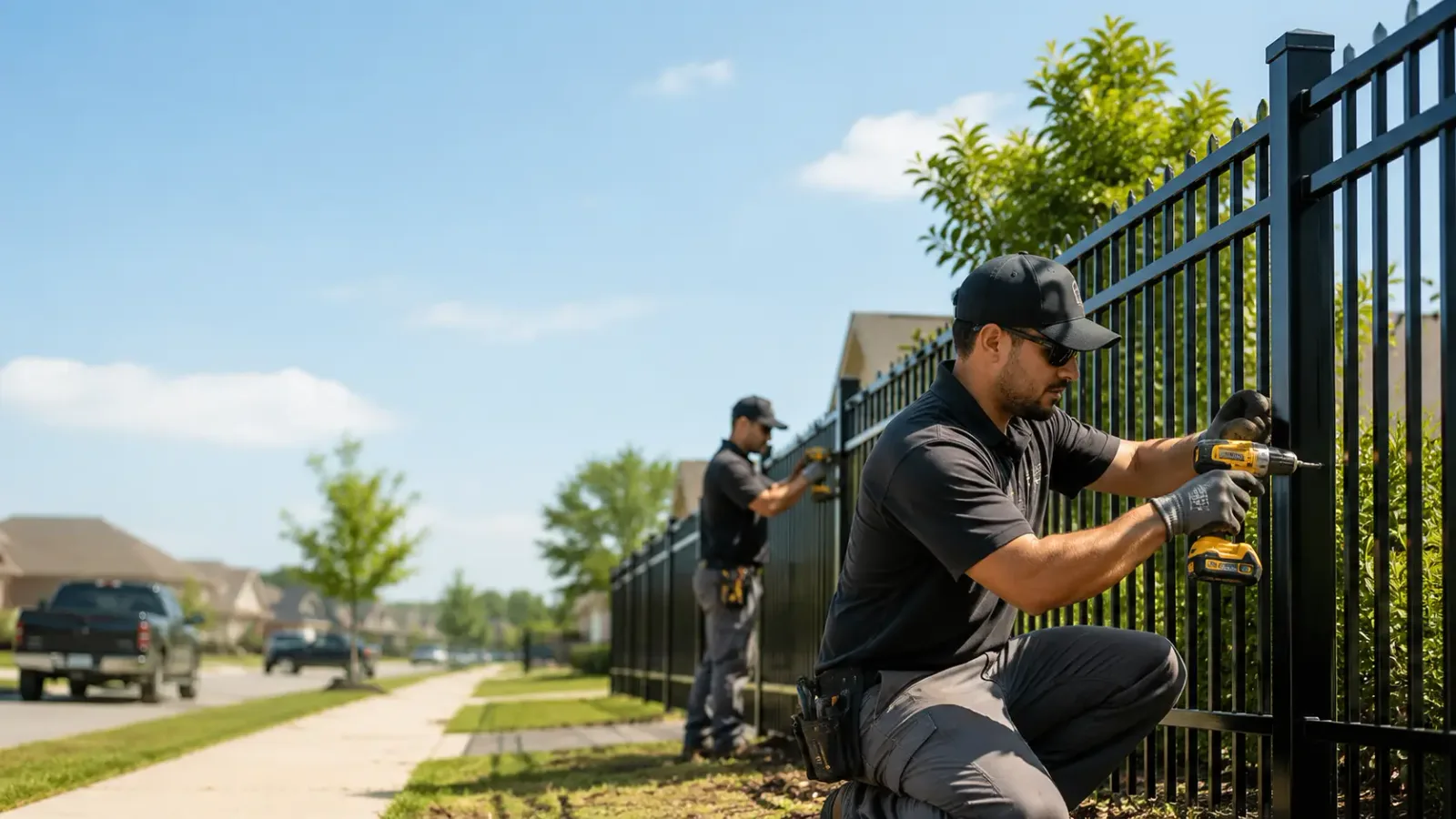 Metal Fence Installation in Double Springs, AL